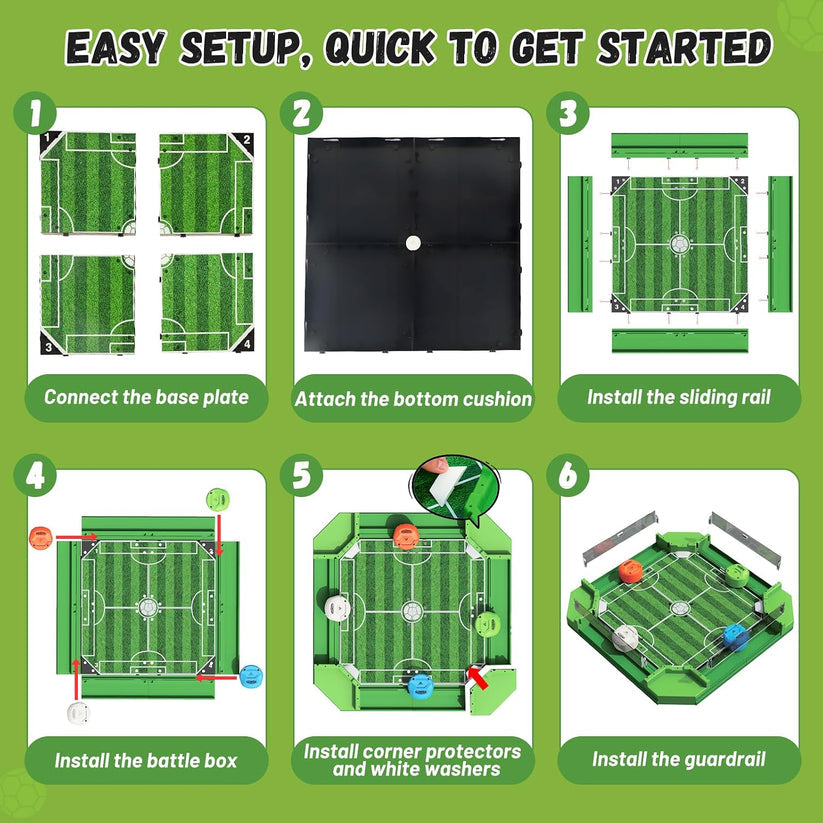 ⚽ Remote Control Table Football Game – 2–4 Player Tabletop Soccer